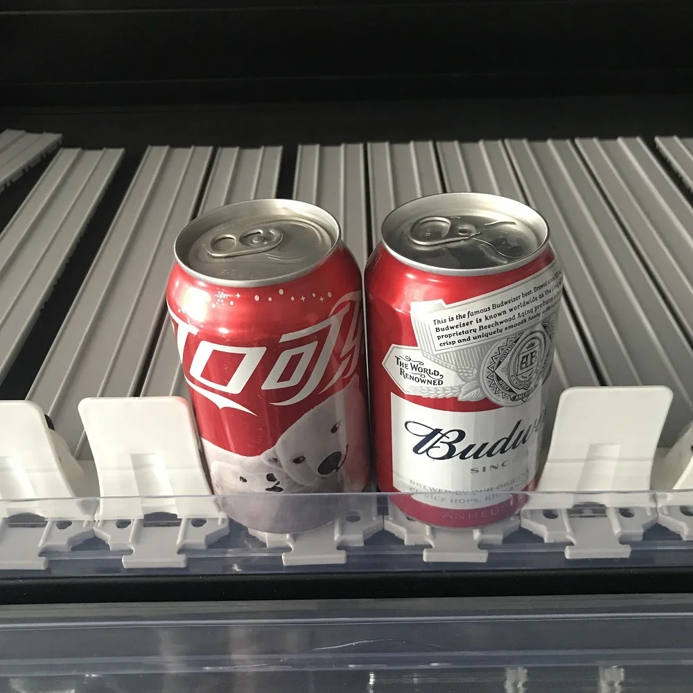 Tobaccoes Display Plastic Shelf Cigarettes Rack pusher for Supermarket Shelves