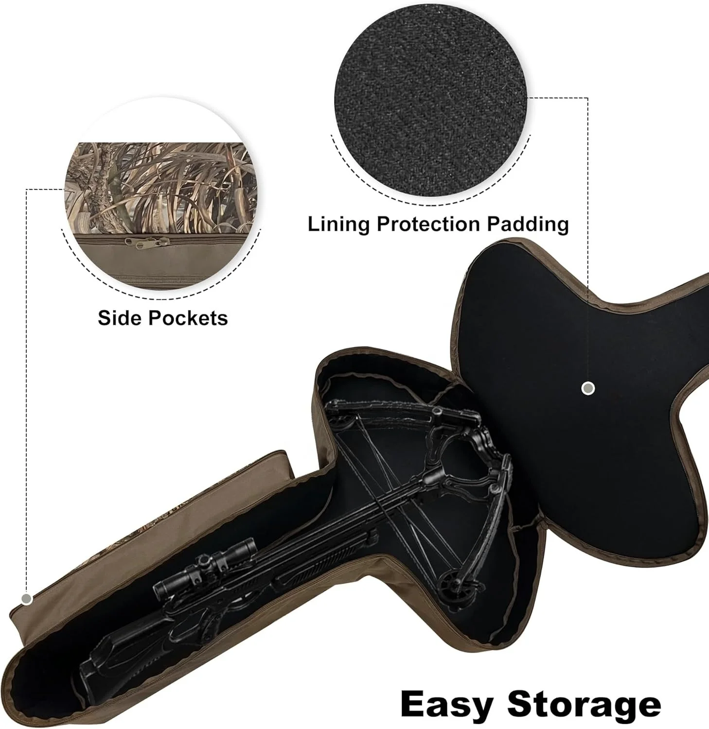 Professional Camouflage portable Unsix Crossbow Case Archery Quiver Bag Archery Bow and Arrow Bag Hunting Backpack