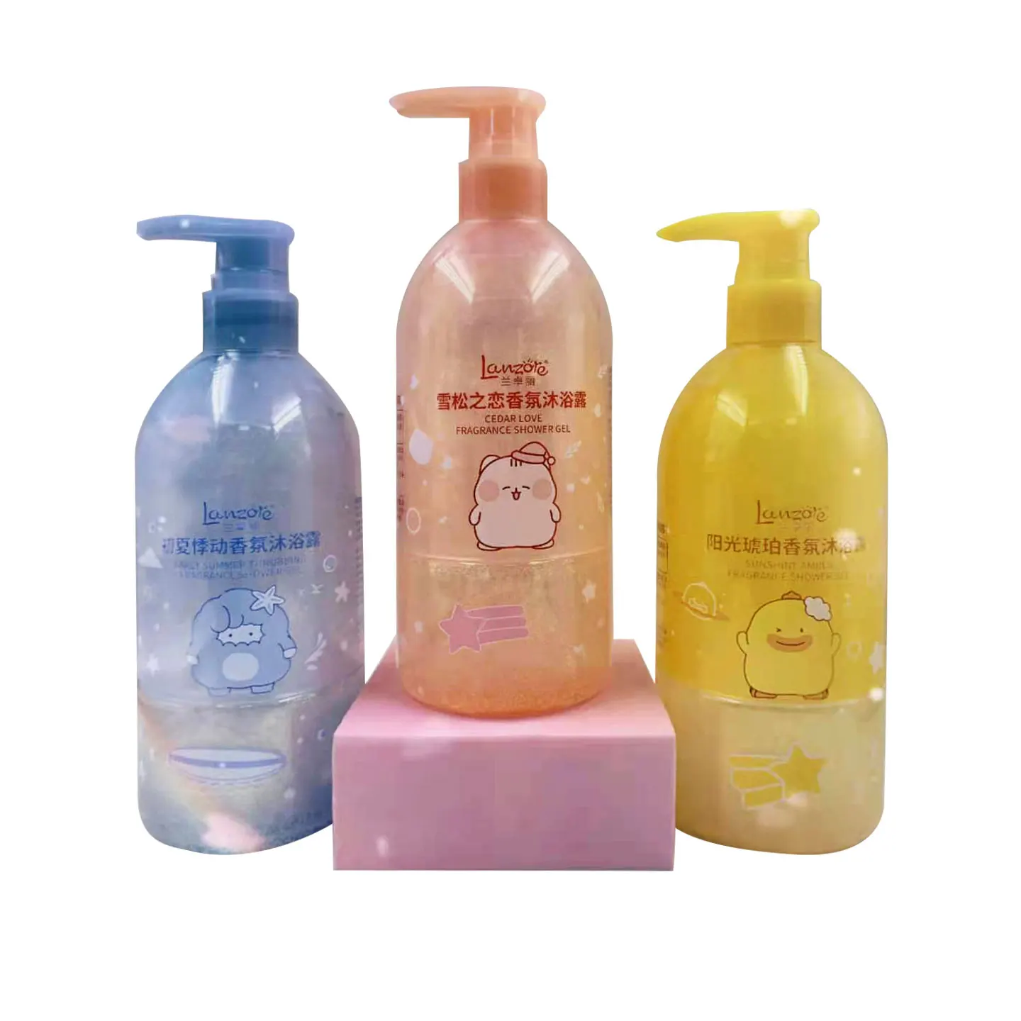 Oem Perfume Organic Skin Whitening Private Label Body Shower Gel