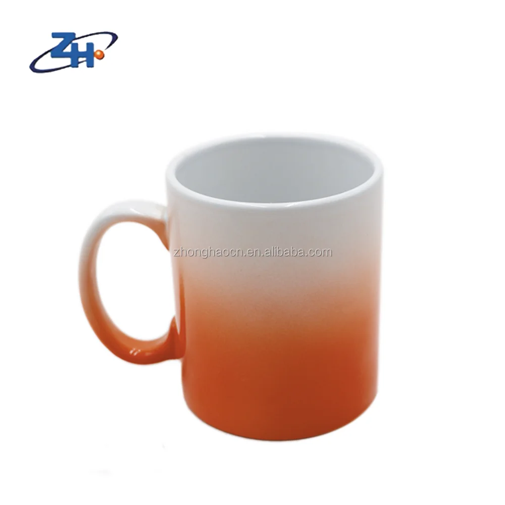 Sublimation Mug Tea Coffee Cup Porcelain Blank White Ceramic Cups Customized CLASSIC Mugs Custom Color Ceramic to Sublimate 11oz