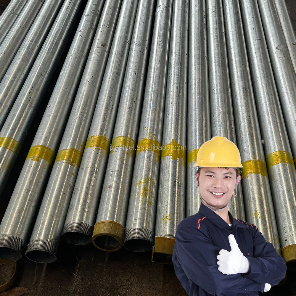 Hot Dip Galvanized Scaffolding Pipe Steel Pipe and Square Hollow Section Tube Factory Price Cutting Prices Iron Pipe 6 Meter GB