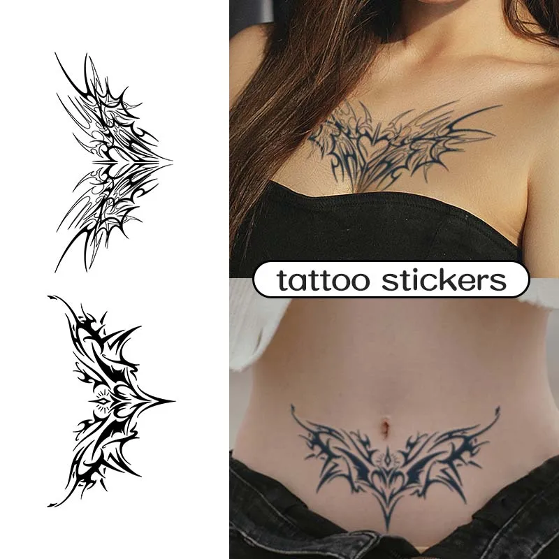 Herbal Juice Tattoo Stickers Semi Permanent Waterproof Tattoo Sticker Lasting 7-14 Days Custom Temporary Tattoo Stencil Sticker