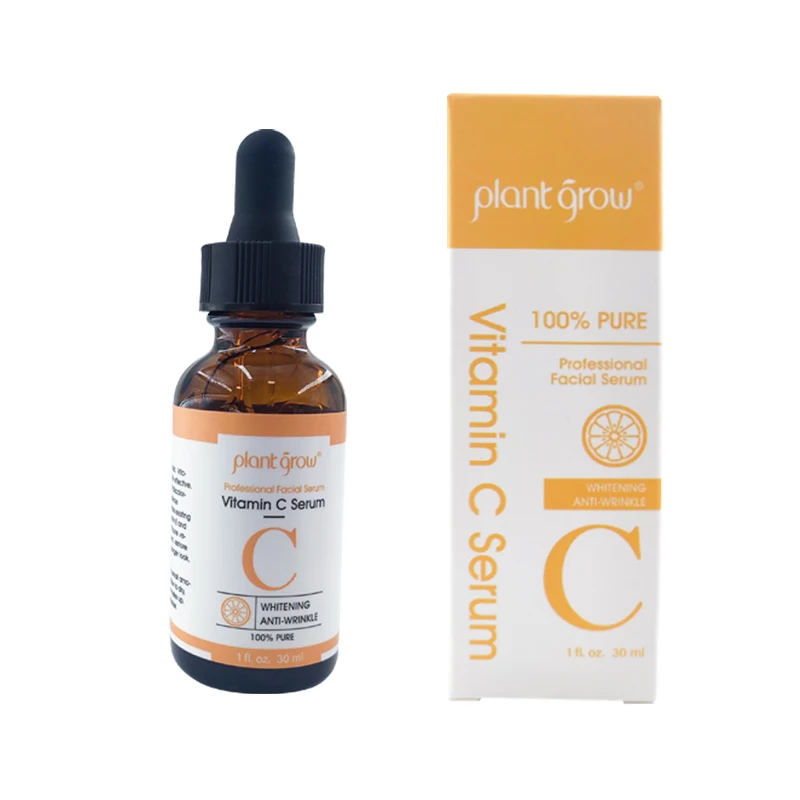 
Private Label Skin Care Brightening Vibrant Glamour Vitamin C Serum With Hyaluronic Acid 