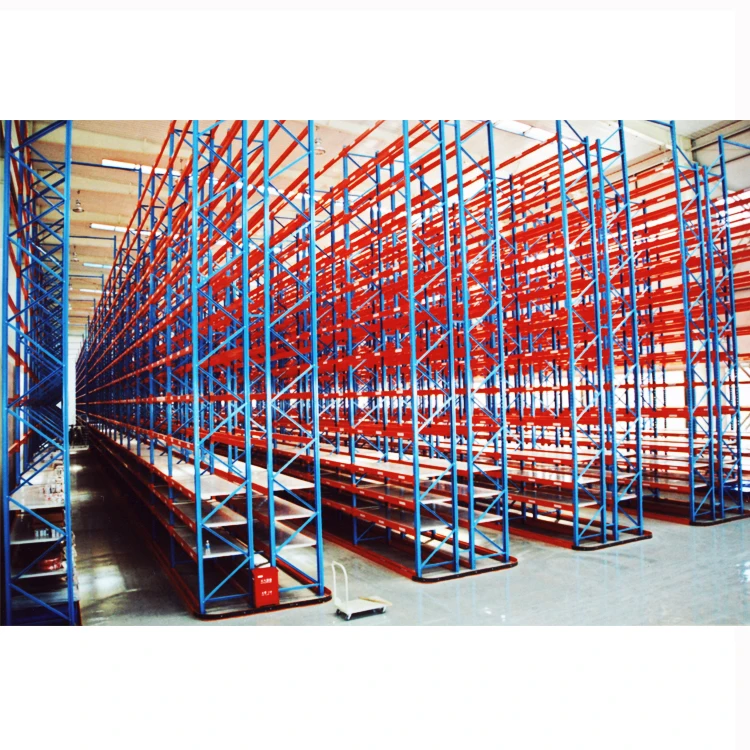
Heavy Duty Narrow Aisle Pallet Racking Steel Storage Racks For Warehouse 