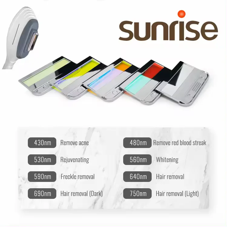 DPL-IPL-2 Vertical IPL SHR 2 in 1 IPL Intense Pulsed Light Laser For All Skin Color