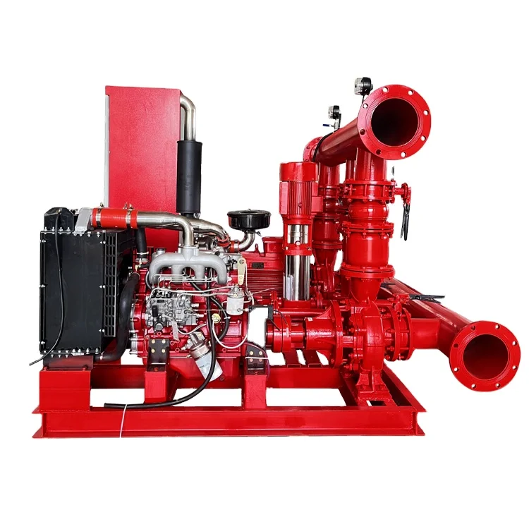 2024 Diesel Fire Fighting Solutions Including Horizontal and Vertical Fire Pumps Complete Pre-Packaged Fire Systems