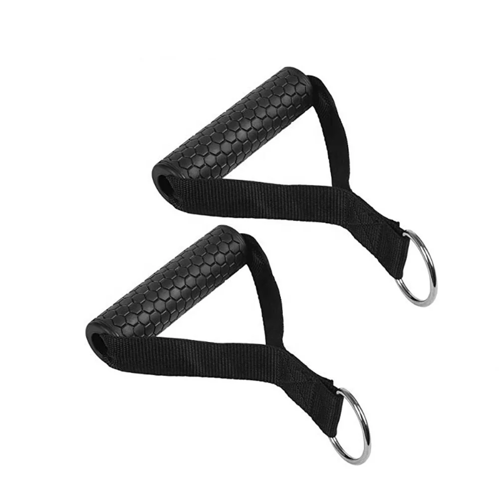 Triceps Trainer Wire Rope Pulley Cable Fitness Kit home fitness attachment