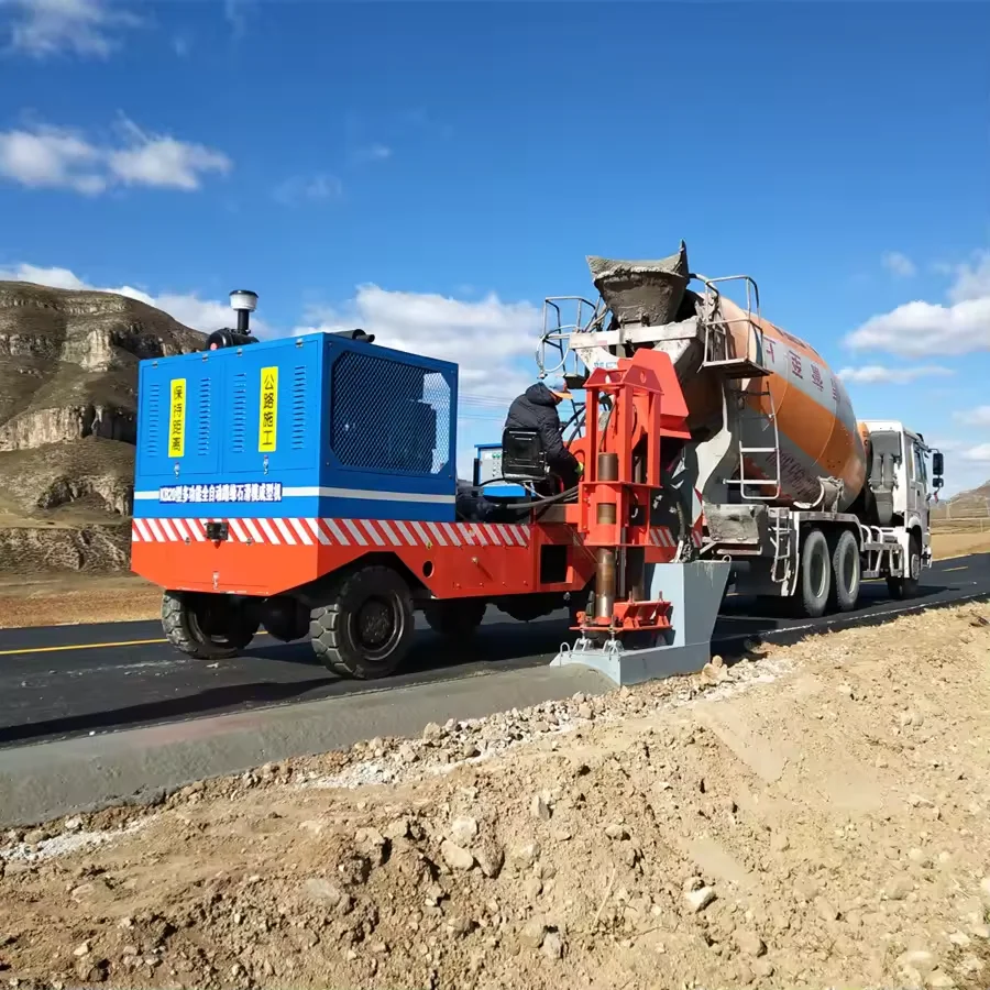 Small curb machine concrete curb machine road construction curb making machine