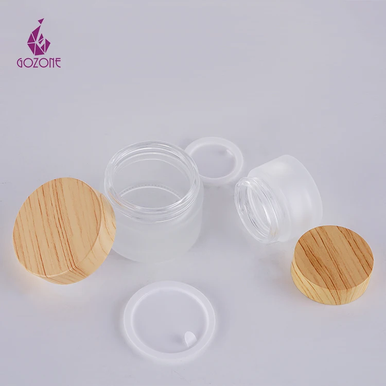 Face Lotion Cosmetic Scrub Empty Body Butter 10 Grams Cream Jar Frosted Cosmetic Container