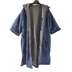 Thick winter windproof keep warm waterproof changing dry robe surf poncho