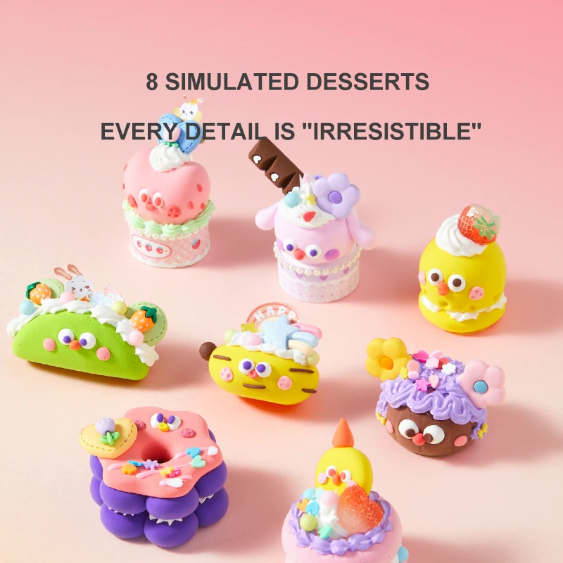 mideer MD1277 Cream Clay DIY Kit - Dessert Workshop hot sale colorful clay crafts for children