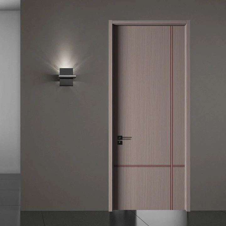 china white oak interior doors solid slab doors interior door with lock wooden skin with fram enatural