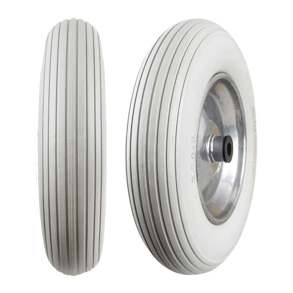 Special Trolley Wheels 3.00-8 3.25-8 3.50-8 4.00-8 Solid Wheelbarrow Pu Foam Wheel