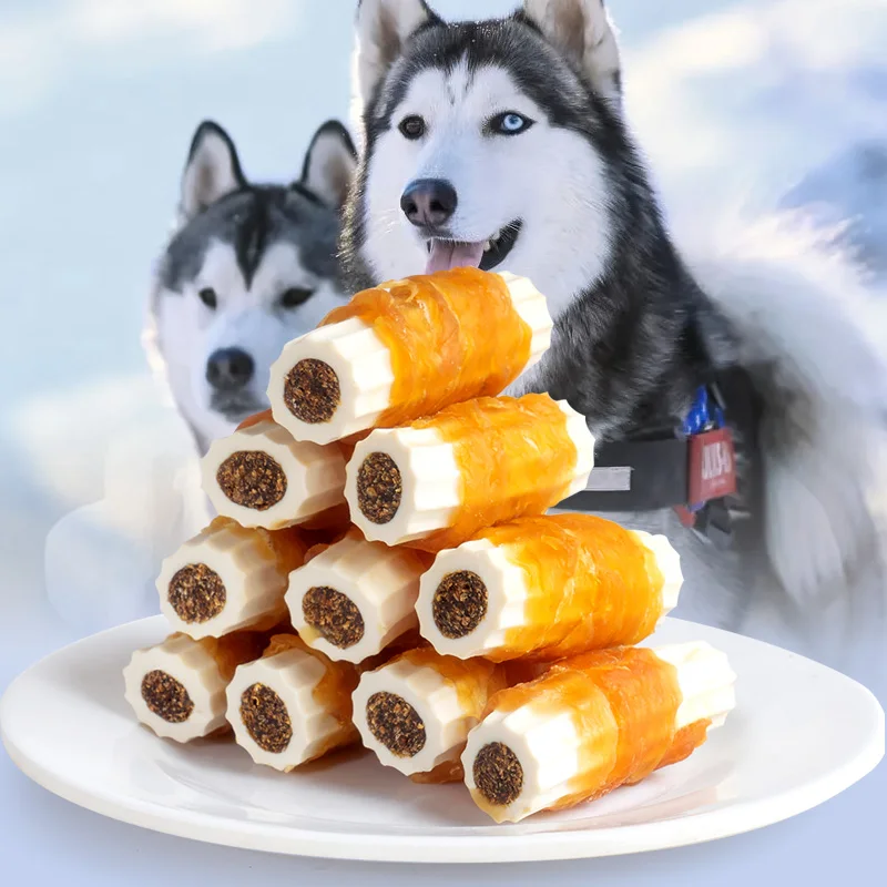 Factory Wholesale dog treats snacks Dry Chew Food Snacks Chew food Dog Treats Teeth Cleaning sticks for Pet Dogs