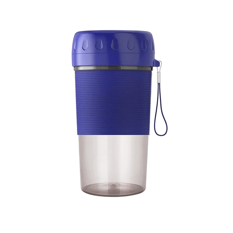 Portable Mini USB Rechargeable Handheld Blender Juicer with Plastic Blade for Office Gym Outdoor Travel Camping Fishing Car Use