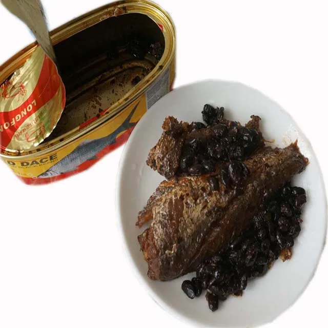 Canned Fried dace types of canned fish 184g
