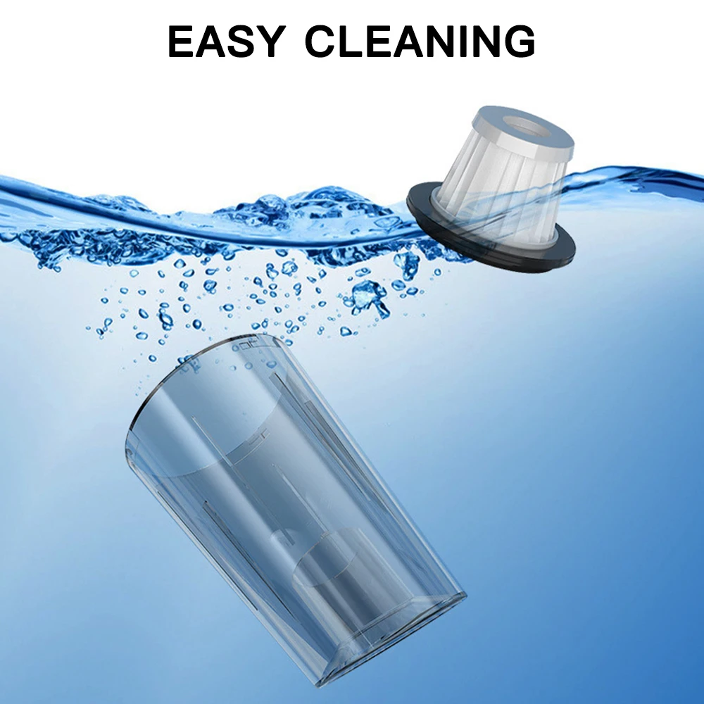 Car Cleaner Vacuum Plastic Portable Handheld Wet And Dry Dual Use Home Vacuum Multifunction Car Cleaner