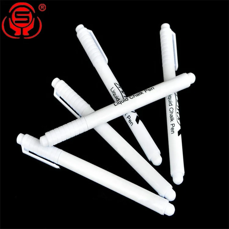 
High Quality Erasable White Liquid Chalk Marker Pen Promotional Chalkboard Liquid Ink Pens 