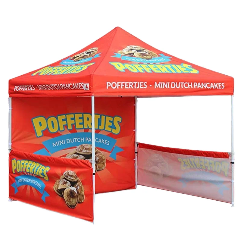 Custom printing activity sunshade pop-up tent display party logo waterproof aluminium waterproof Exhibition tents