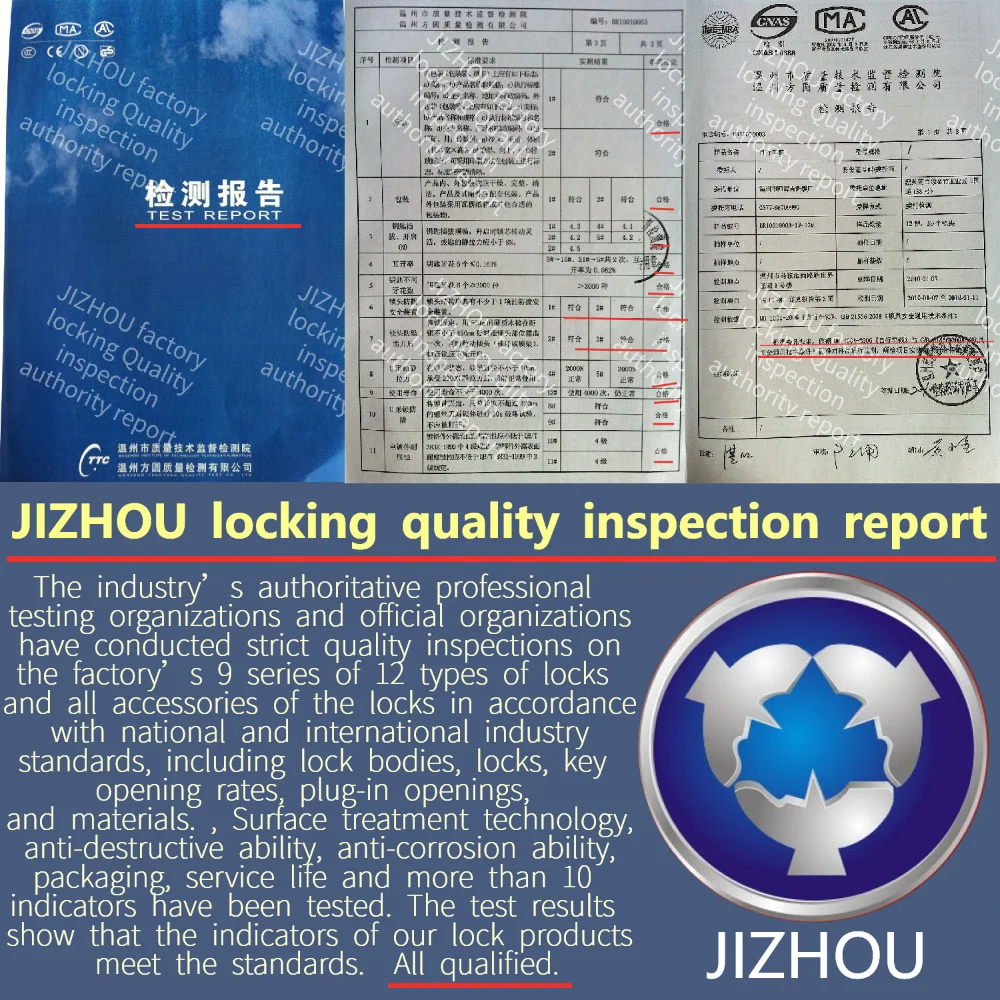 Заводской велосипедный замок JIZHOU с почтовым кодом Лидер продаж кодовый новые товары