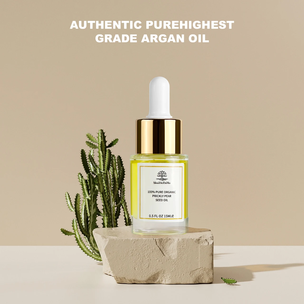 OEM Wholesale Prickly Pear Seed Oil 100% Pure Organic Skincare Facial Vitamin E Anti Aging Essential Oils