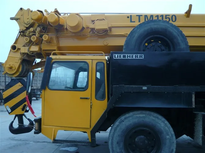 LTM1150 б/у 150 тонн Грузовой кран либхер хорошее состояние