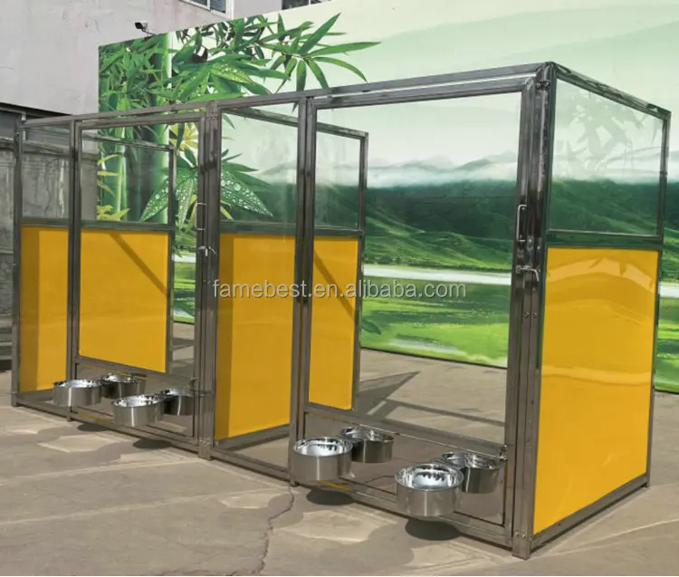 Famebest High quality Dog Shelter Kennels For Large Dog outdoor indoor Dog Kennel Walk Kennel