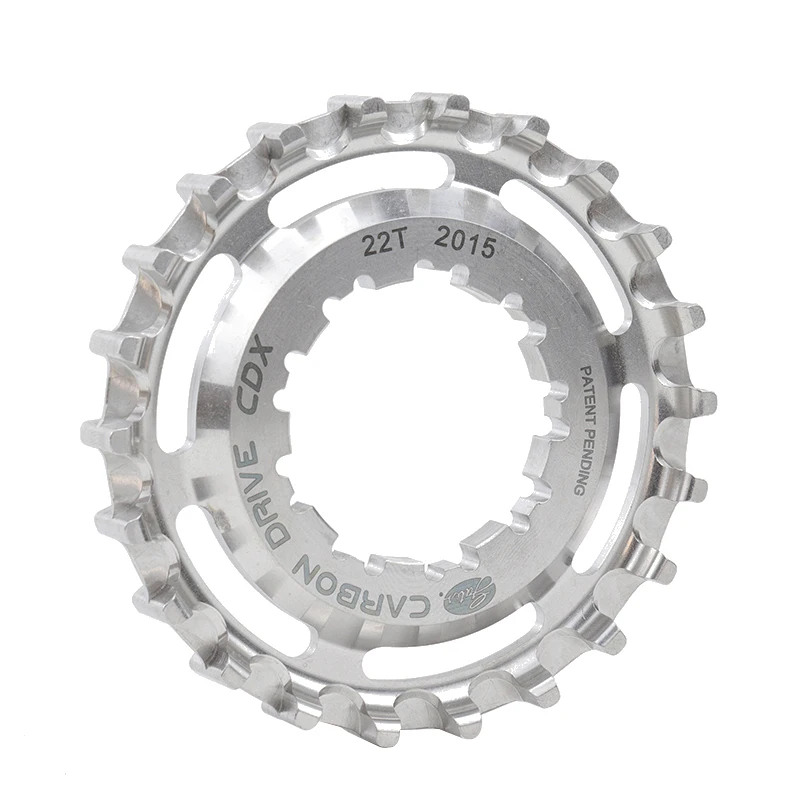 Gates CDX Carbon Fiber Belts Drive Bike Cog SMN Center Track 9-SPLINE Rear Bicycle Sprocket Freewheel