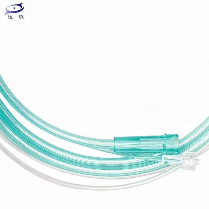 Disposable Medical O2/ CO2 Nasal Oxygen Cannula