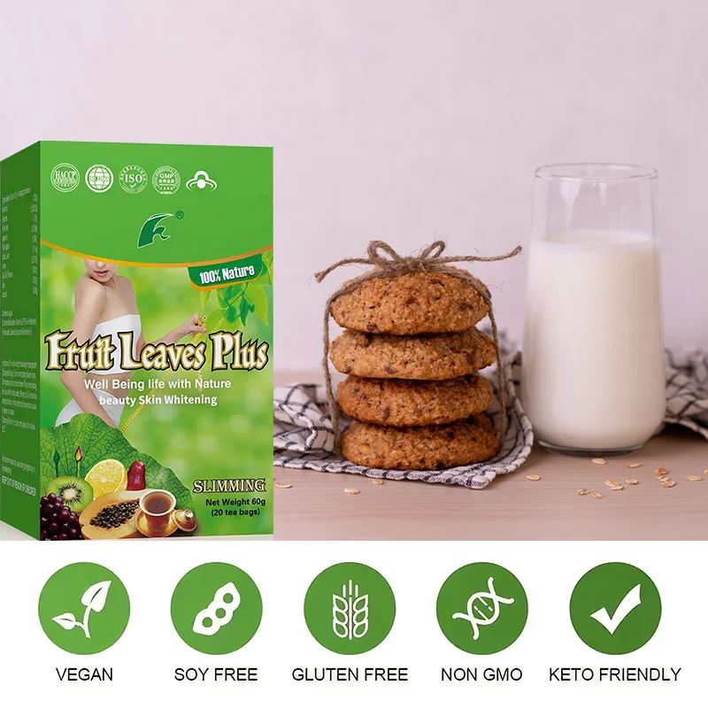 Best-Selling Organic Slimming Weight Loss Fit Tea Bags Fruit Leaves Plus Fit Chinese Herbal Detox Private Label Flat Tummy Tea