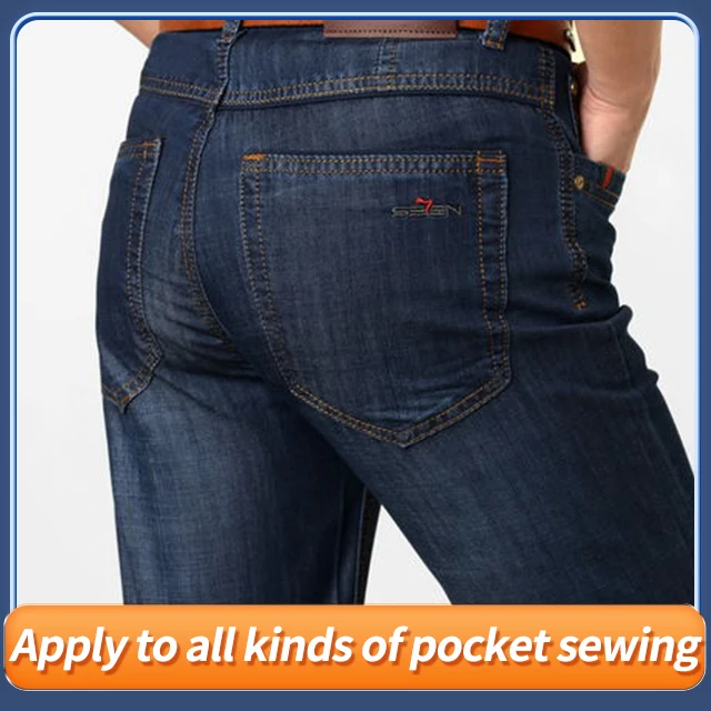 Hot sales SM-19P somax patter sewer pocket attaching sewing machine for denim  workwear heavy duty pocket setter