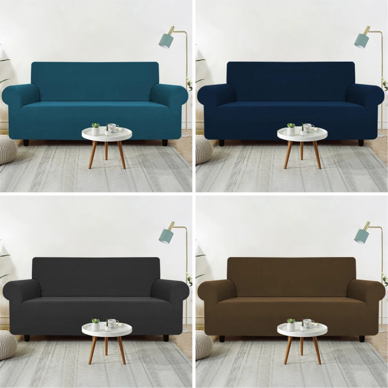 Эластичный чехол для дивана Loveseat кушетки моющийся протектор мебели с эластичным дном Нескользящие Чехлы на