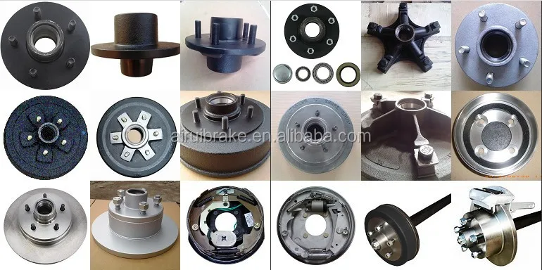 professional manufacturer wheel hub ,brake drum and brake disc family for  Trailer accessories for rv use