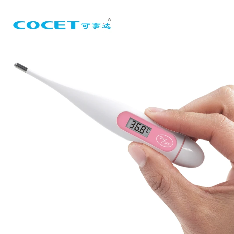 COCET KFT-04 LCD Backlight Oral Rectal Armpit 3 In One Baby Thermometer Medical Fever Digital Thermometer
