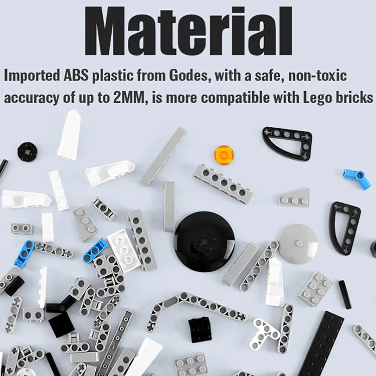 489PCS Educational Assembly Toys Intelligent Programming Building Block Remote Control Engineering Football Car Set