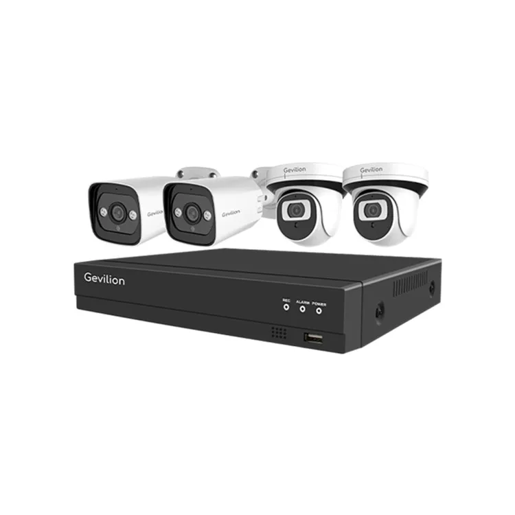 Hd Dvr Kits Cctv 2mp 1080p Bullet Camera 4Ch Channel Surveillance Security System Kit