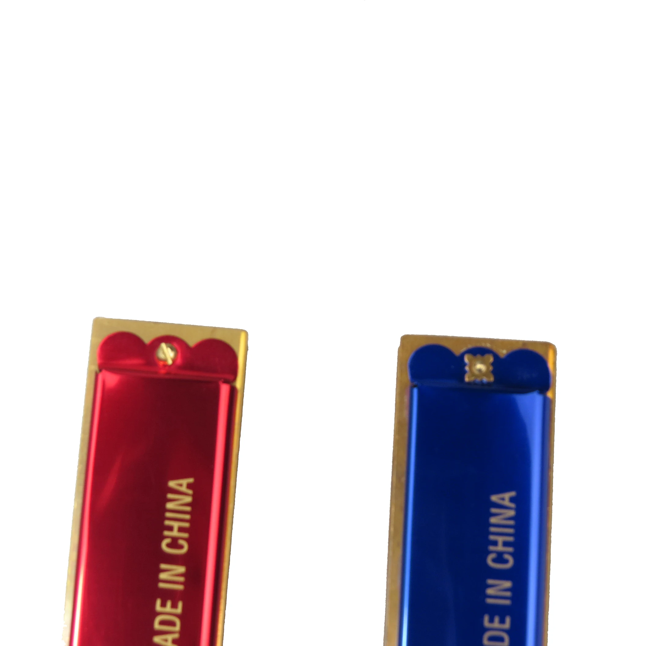 
DF24-1hot sale Bee brand harmonica 24 hole brass reedplate aluminum cover toy harmonica 