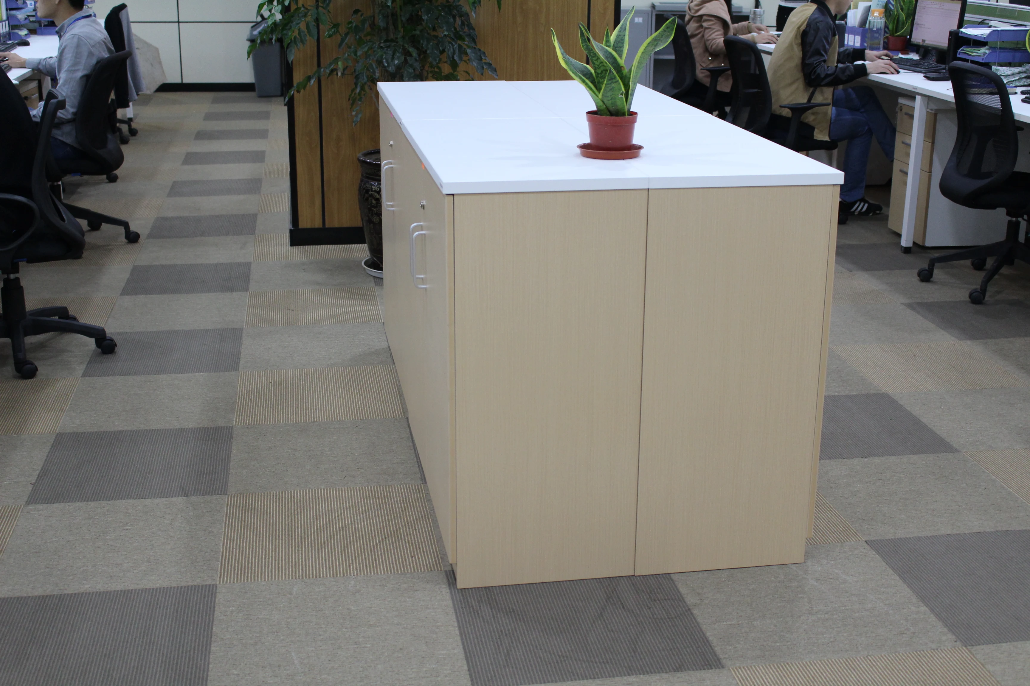 Factory customization staff 2022 modern factory direct price office wooden storage cabinet