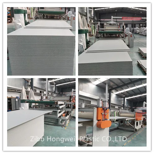 Factory direct sale 15mm PP plastic formwork  for concrete construction