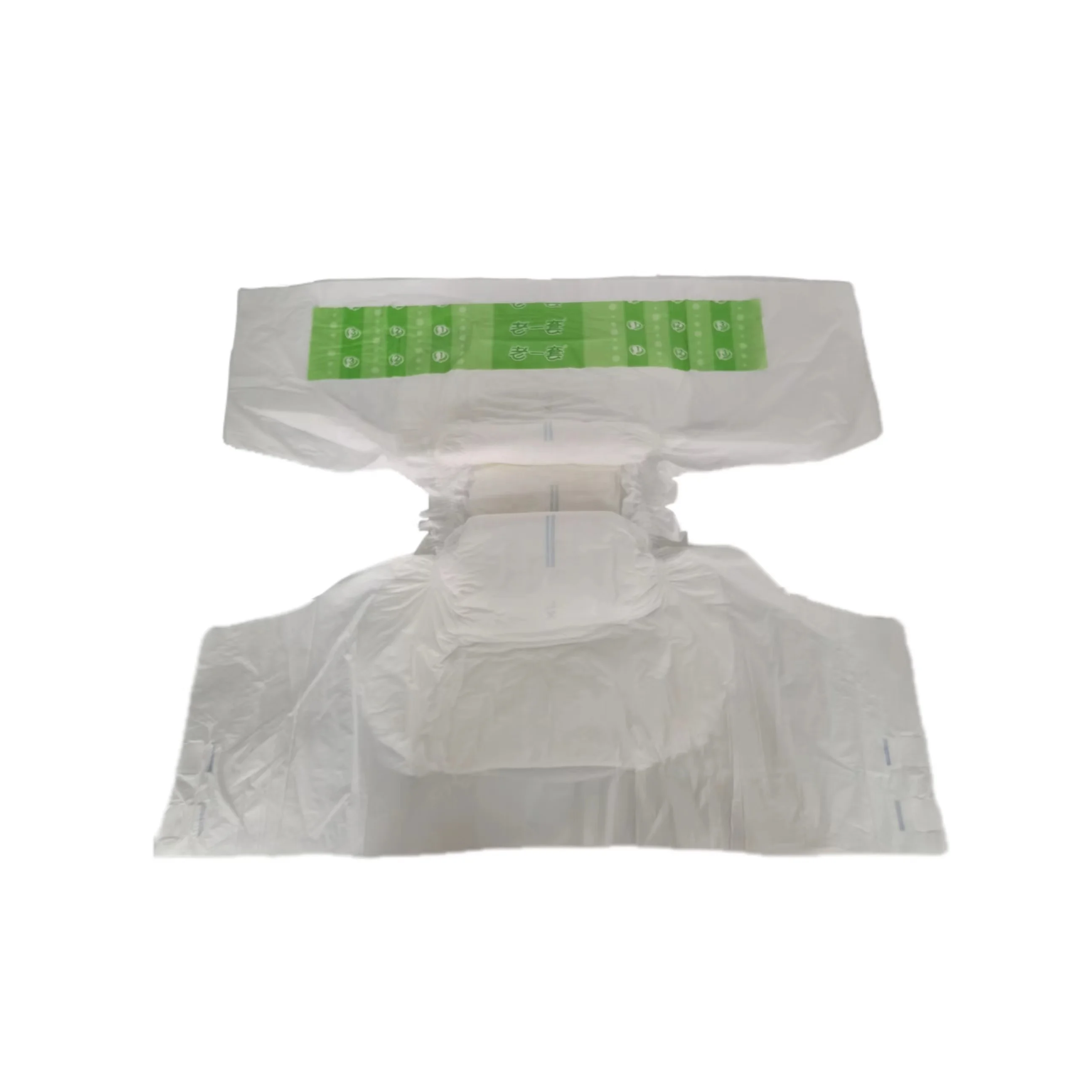 OEM INSOFTB High absorption WHOLESALE adult diaper Colorful Green adult diapers disposable adult pants Unisex diapers