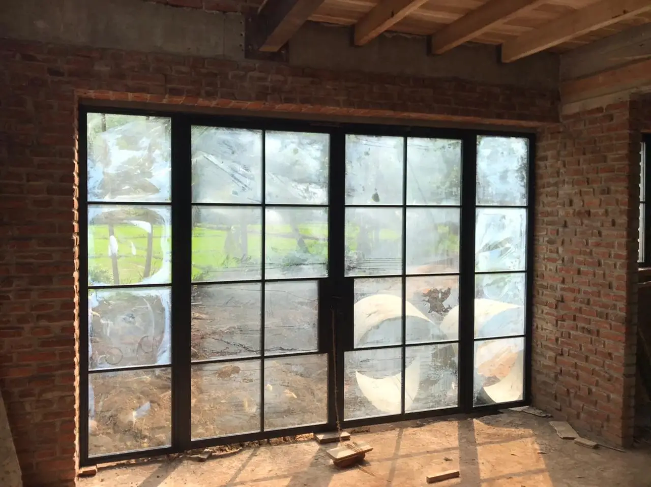 Customized Fixed Window and Door Double Tempered Glass