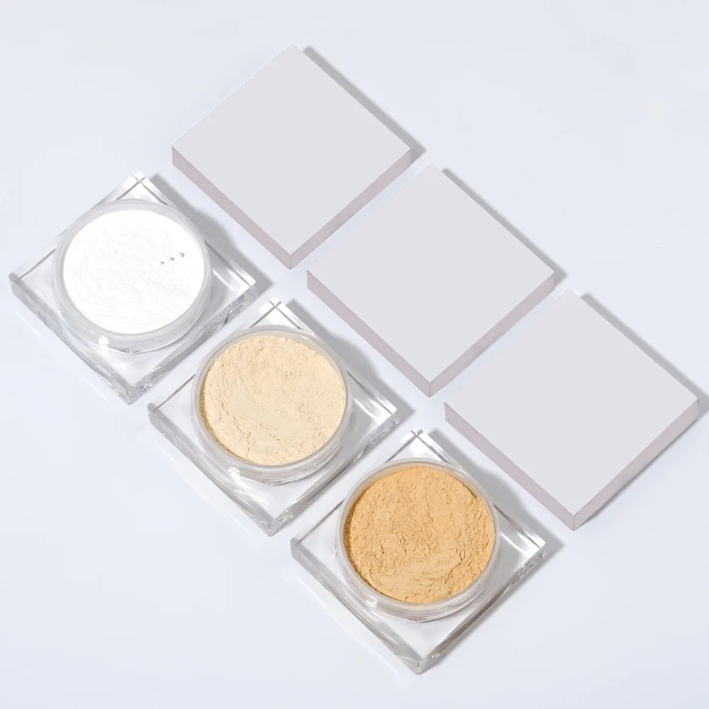 Private Label 11 Colors Oil Control Waterproof High Quality Face Makeup 30g Translucent Loose Setting Powder