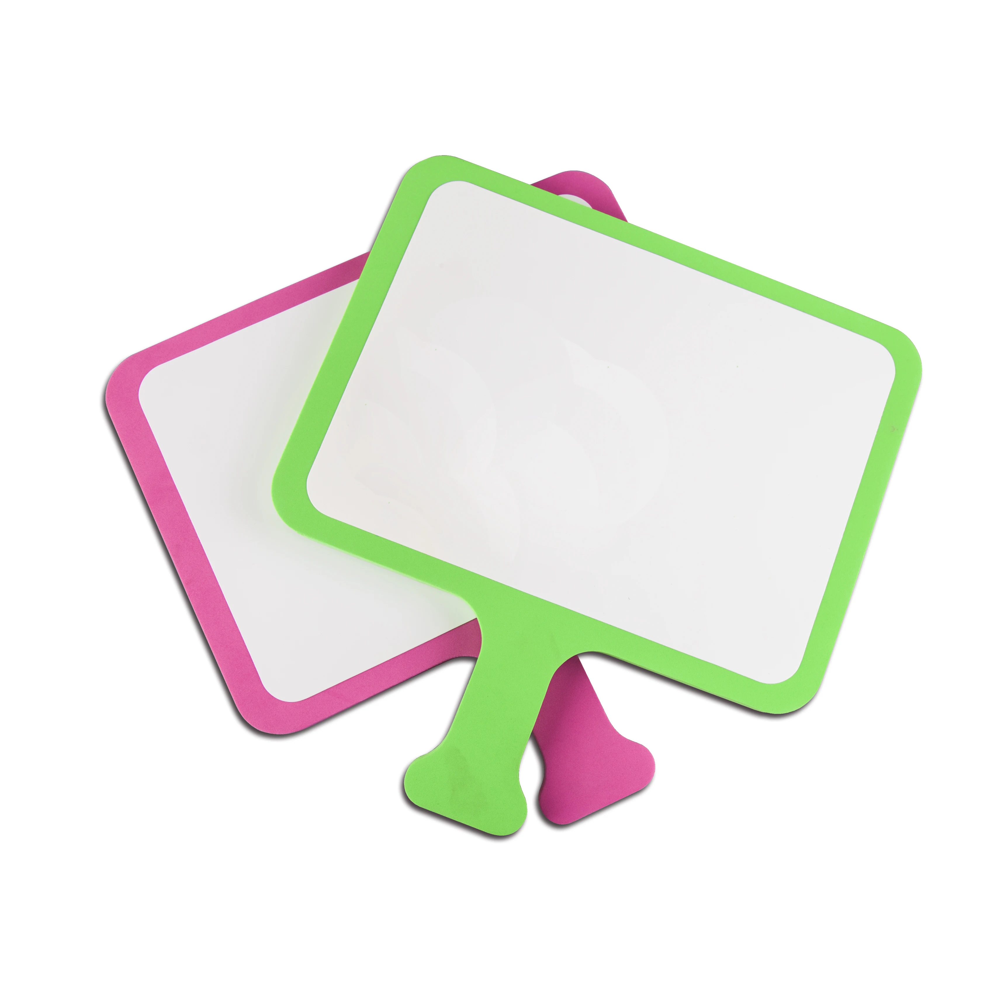OEM Factory Direct Double-Sided EVA Whiteboard Classroom Teaching Tool Dry-Erase Paddle Rectangular Answer Lapboard Whiteboard