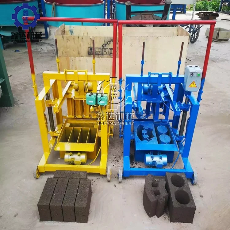 hand press electric interlocking manual earth used cheap small brick making machine for sale in bangladesh building manufacturi