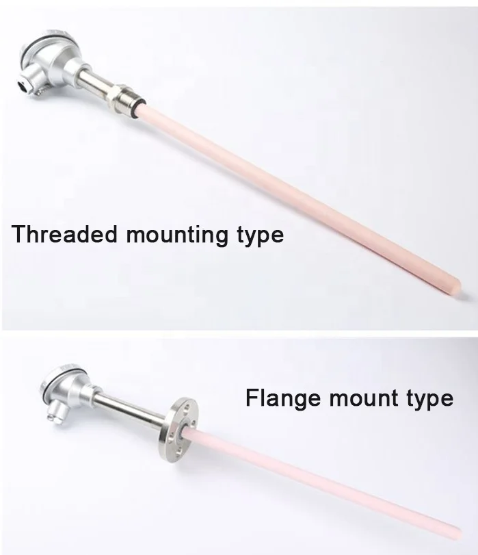 Laiuyuan High Temperature S/b/r Type Temperature Sensor Thermocouple With Ceramic Probe