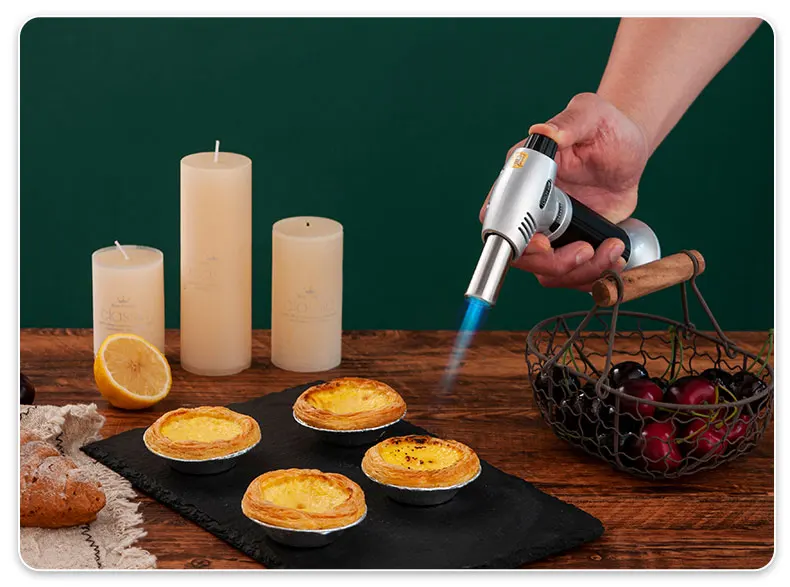 Hot Selling Wholesale Price Torch Lighter Gas Windproof Custom Logo Fancy Gift Box Top-grade gun Lighter