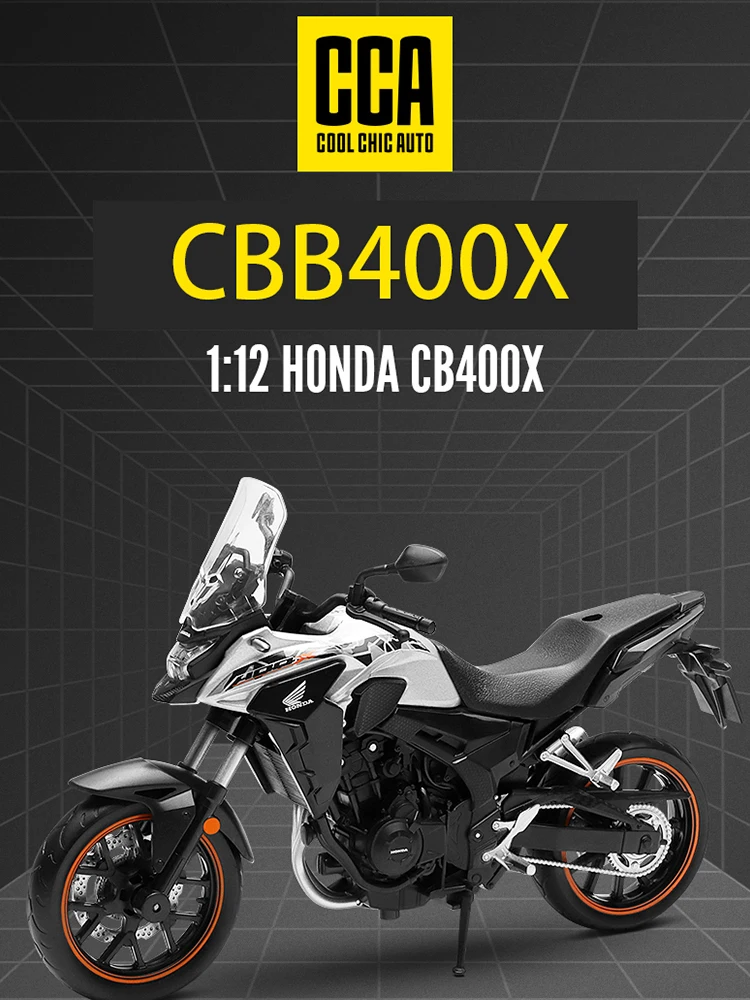 1/12 CB400X Adventure ADV Toy Motorcycle Diecast Metal Model 1 12 Racing Miniature Collection Gift For Boy Kid