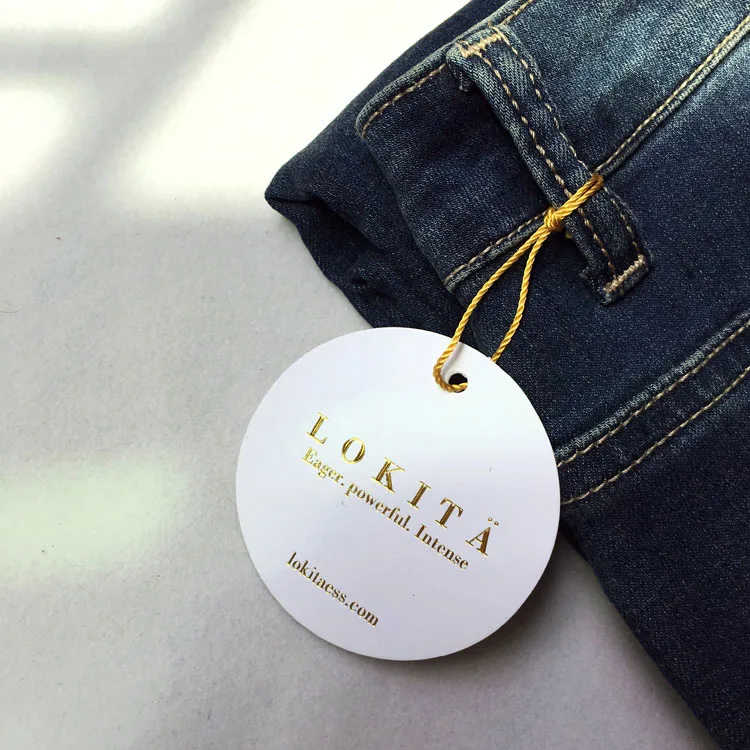 Recycled Garment Swing Price Custom Logo Clothing Wholesale Tagsfor Clothes Shirt Tags Hang Tag