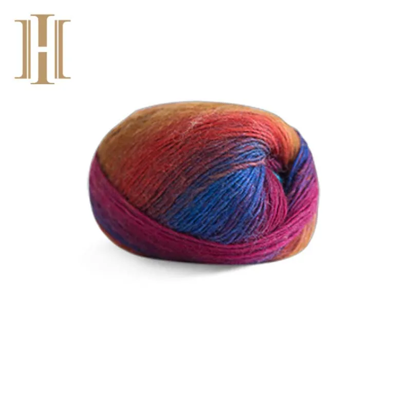 Rainbow Knitting Wool Thread For Crochet