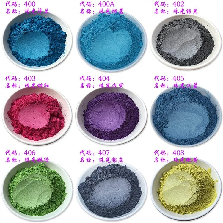 shenzhen Pearl Shimmer Mica Powder Metallic Epoxy Resin Pigment Dye